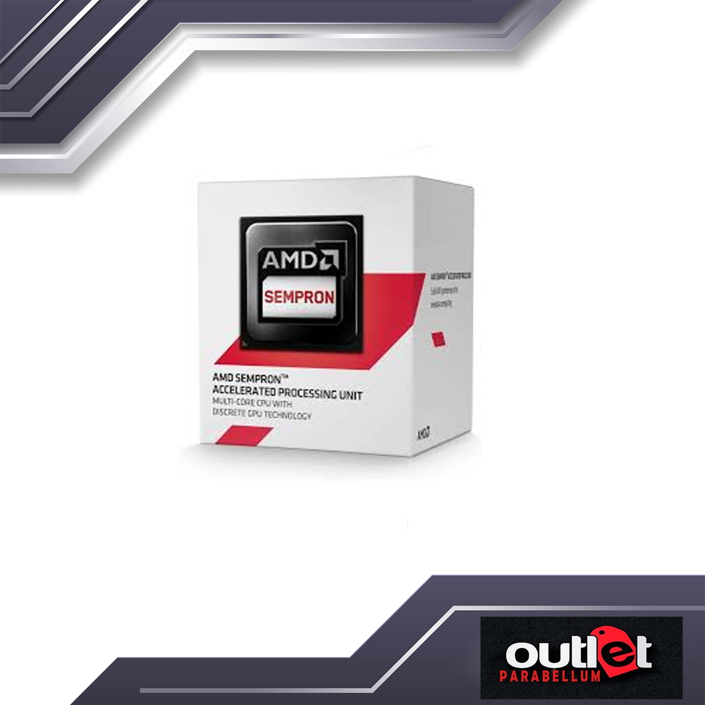 AMD SD3850 JAHM Box Sempron Quad Core 3850) 1.45 GHz Accelerated Processor Unit (APU) - No Warranty