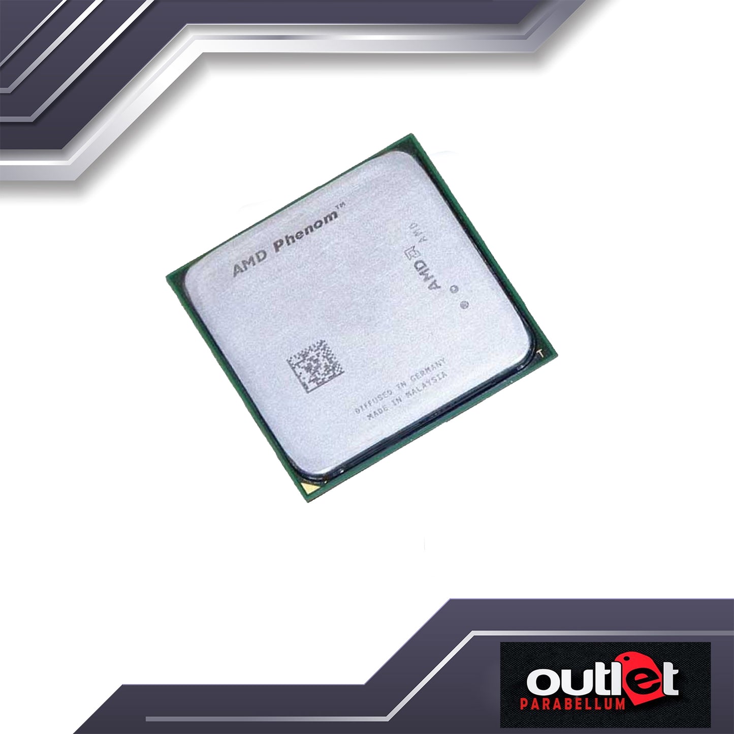 REFURBISHED AMD PHENOM II X2 560 AM3 BLACK EDITION (AMD-HDZ560WFGM) - No Warranty