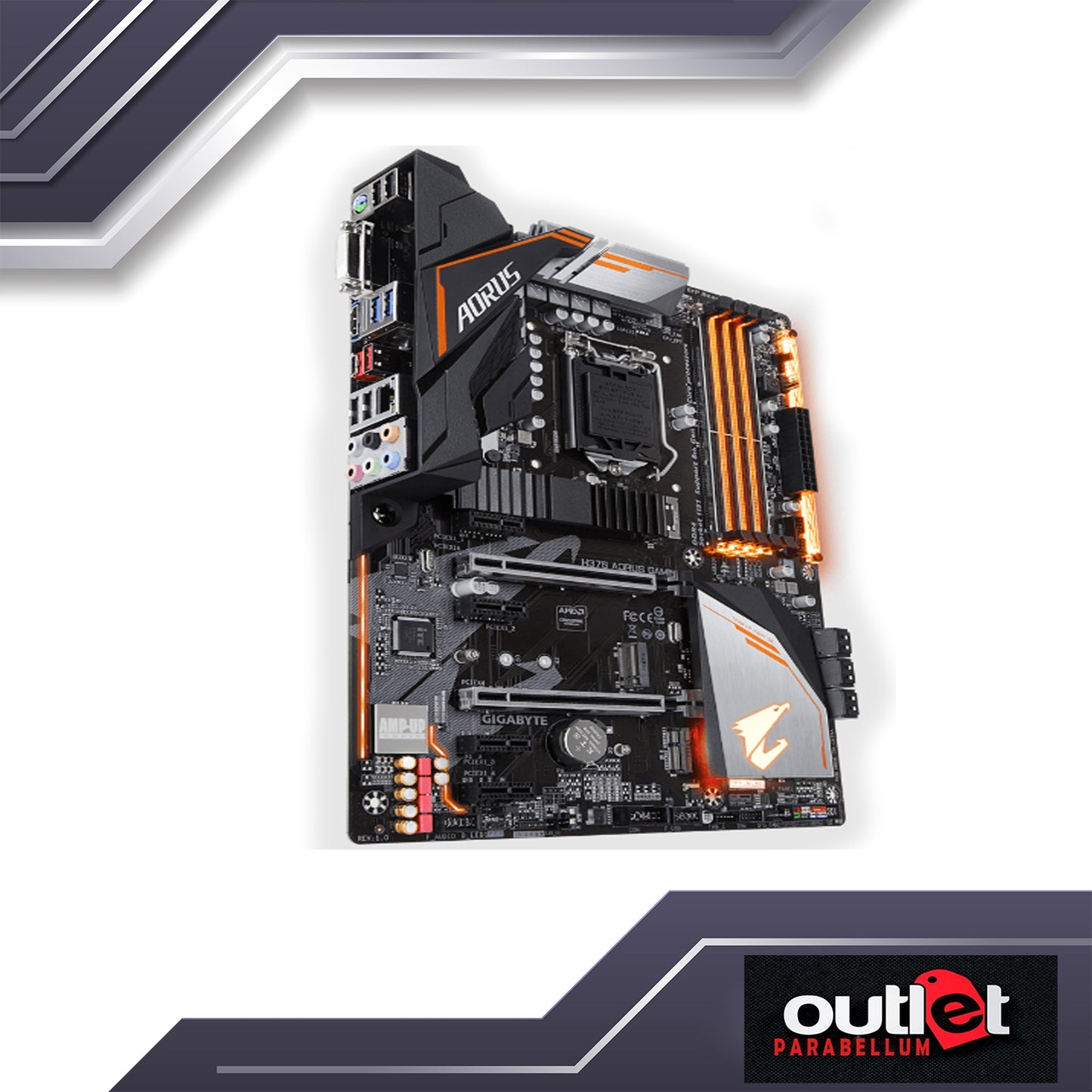 REFURBISHED GA-H370-AORUS-GAMING-3-WIFI GIGABYTE H370 S1151 ATX GAMING MOTHERBOARD W/ WIFI