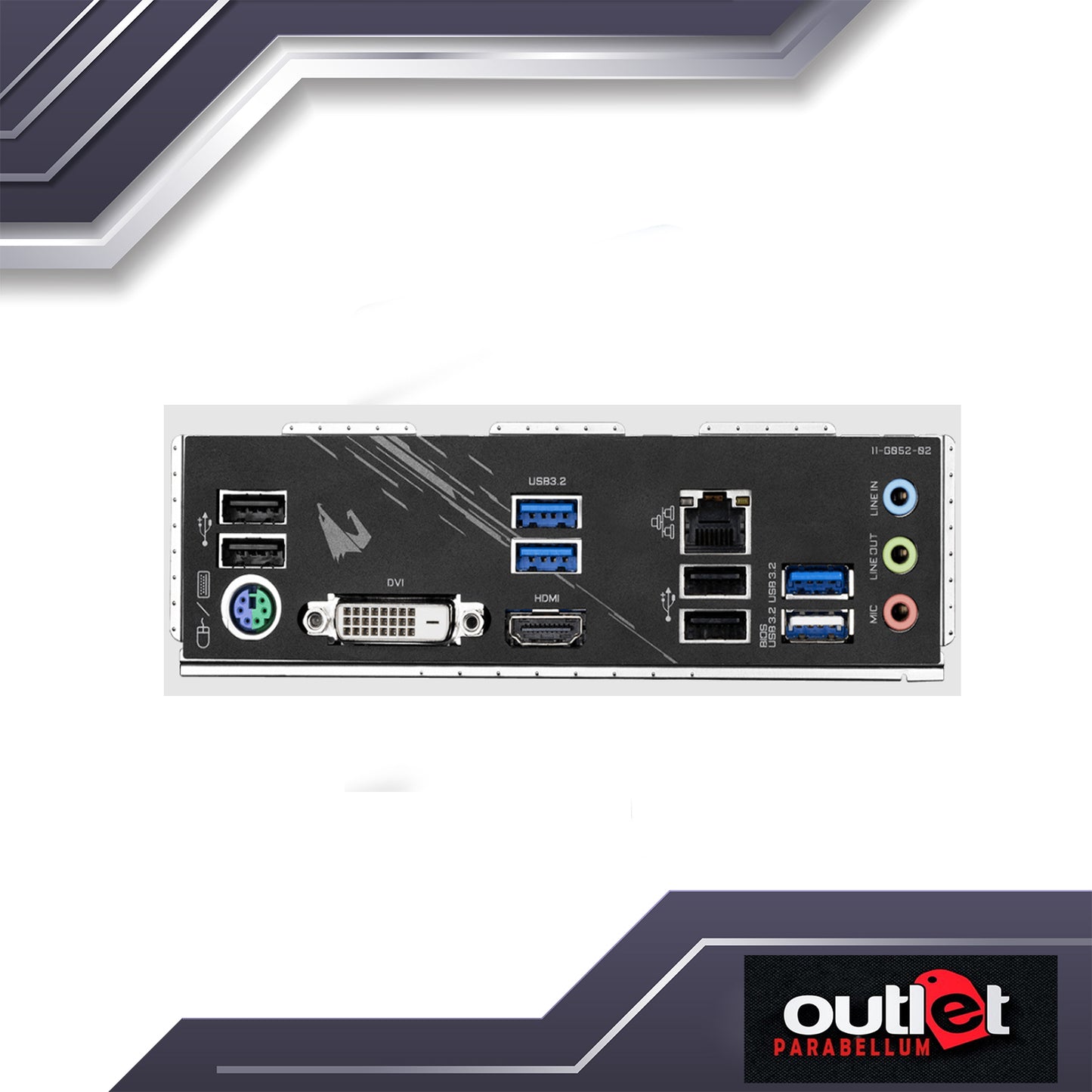REFURBISHED GIGABYTE GA-B550M-AORUS-ELITE AORUS AMD B550 DVI/HDMI RGB FUSION GIGA LAN MATX GAMING MB
