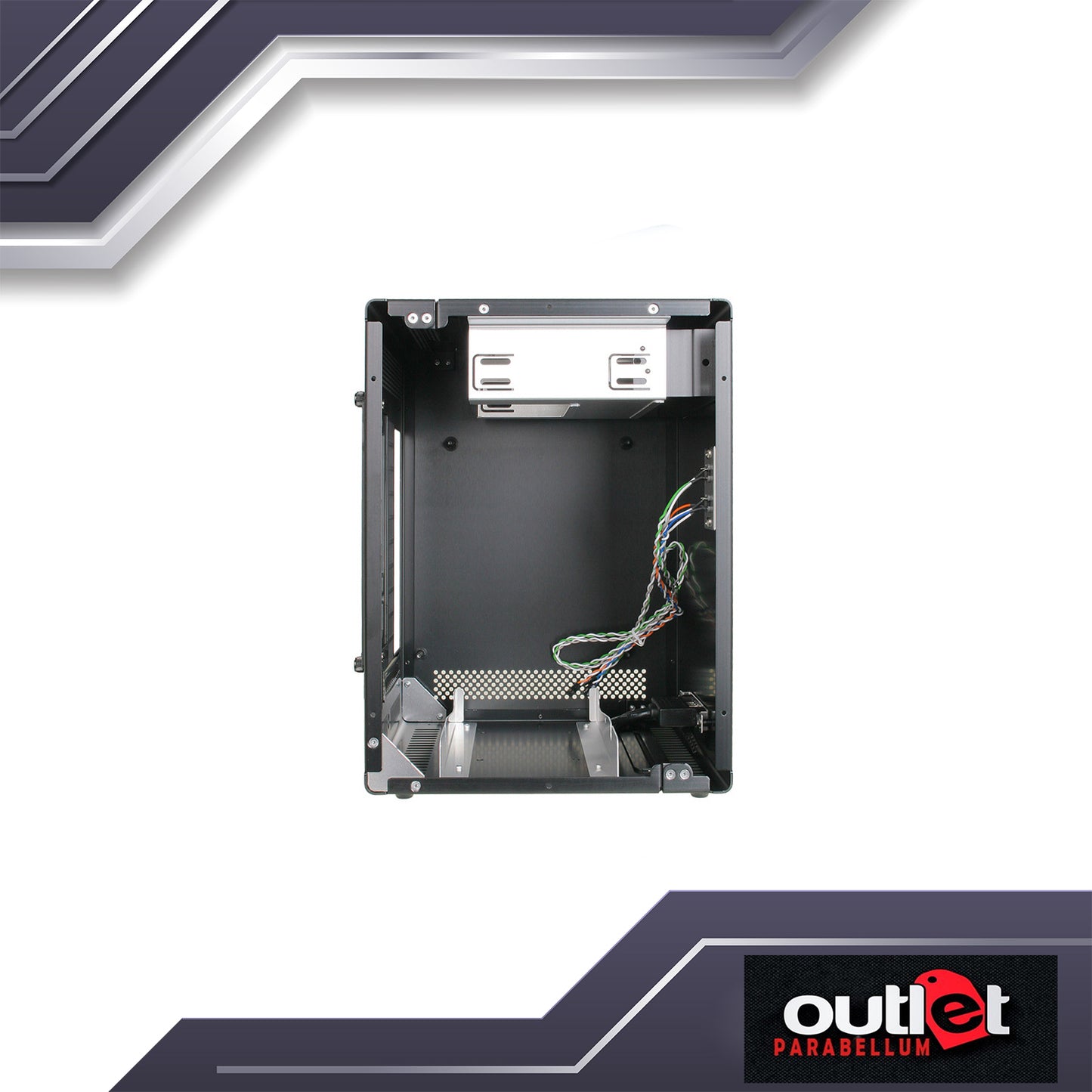 LIAN LI PC-Q07 Black Aluminum Mini-ITX Tower Computer Case