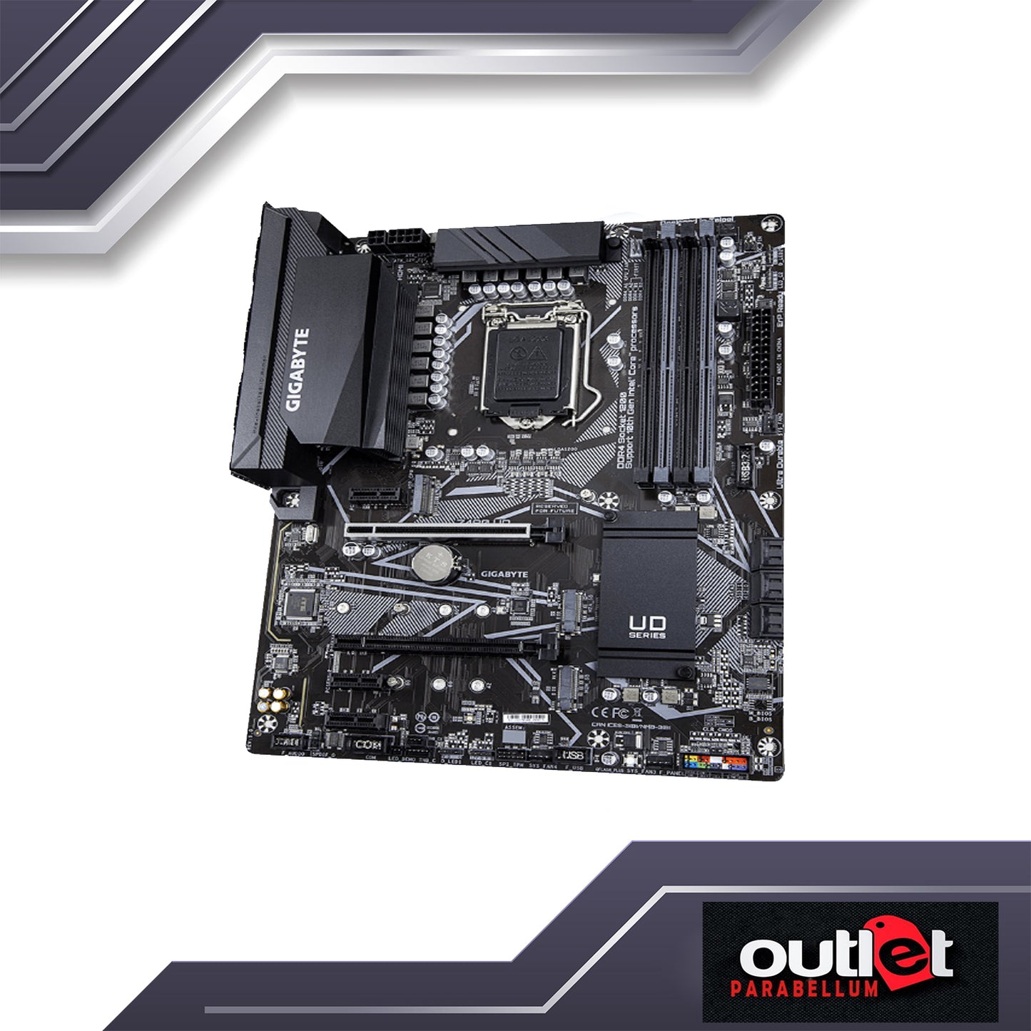 REFURBISHED GA-Z490-UD GIGABYTE INTEL Z490 LGA1200 ATX MOTHERBOARD