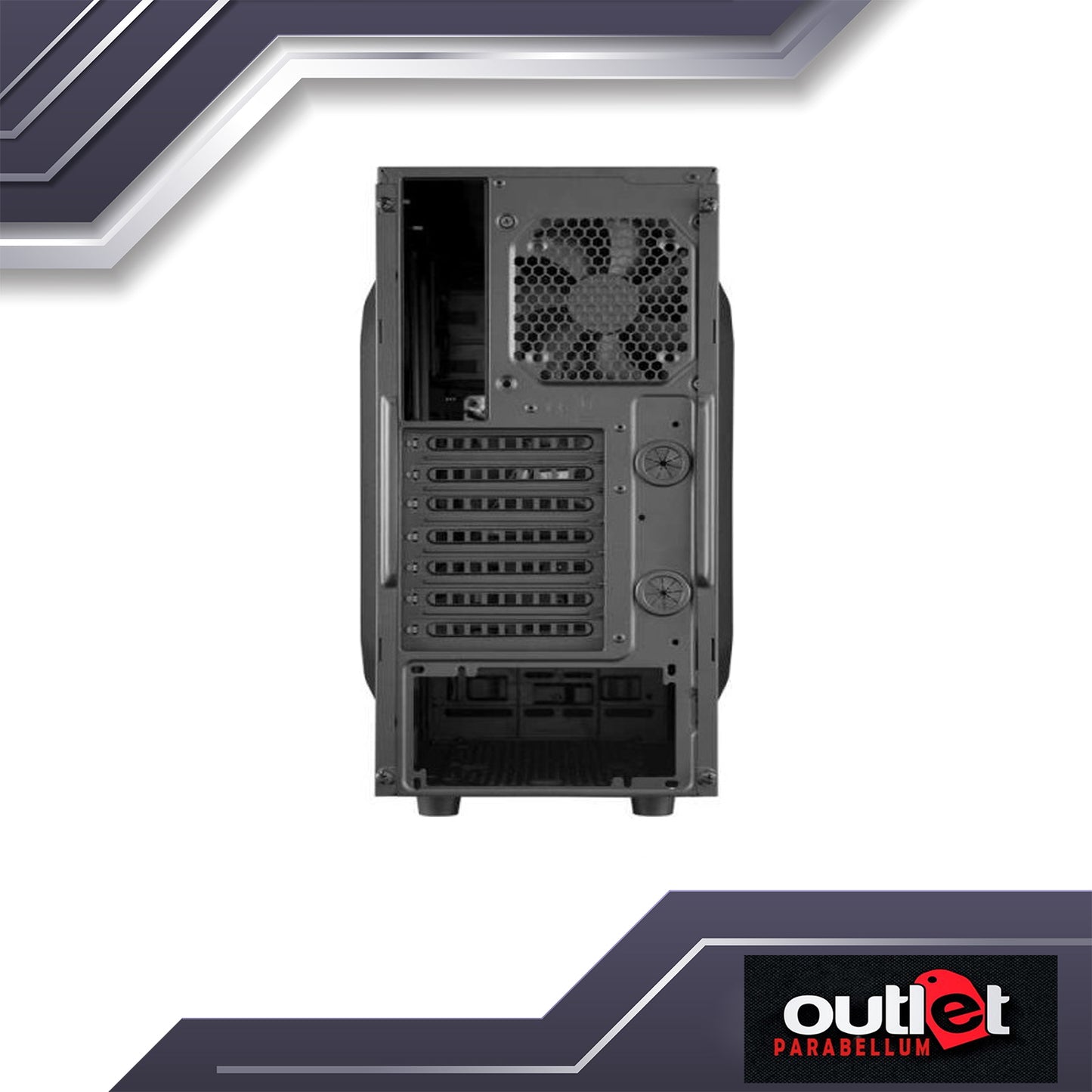 Refurbished CORSAIR Carbide Series™ SPEC-03 Red LED Mid-Tower Gaming Case CS-CC-9011052-WW