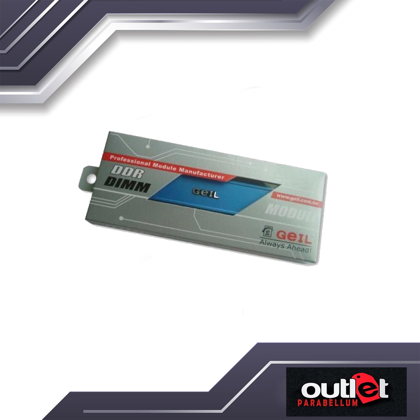 GL-GE3200-512B GEIL 512MB DDR400 w/ RAMSINK