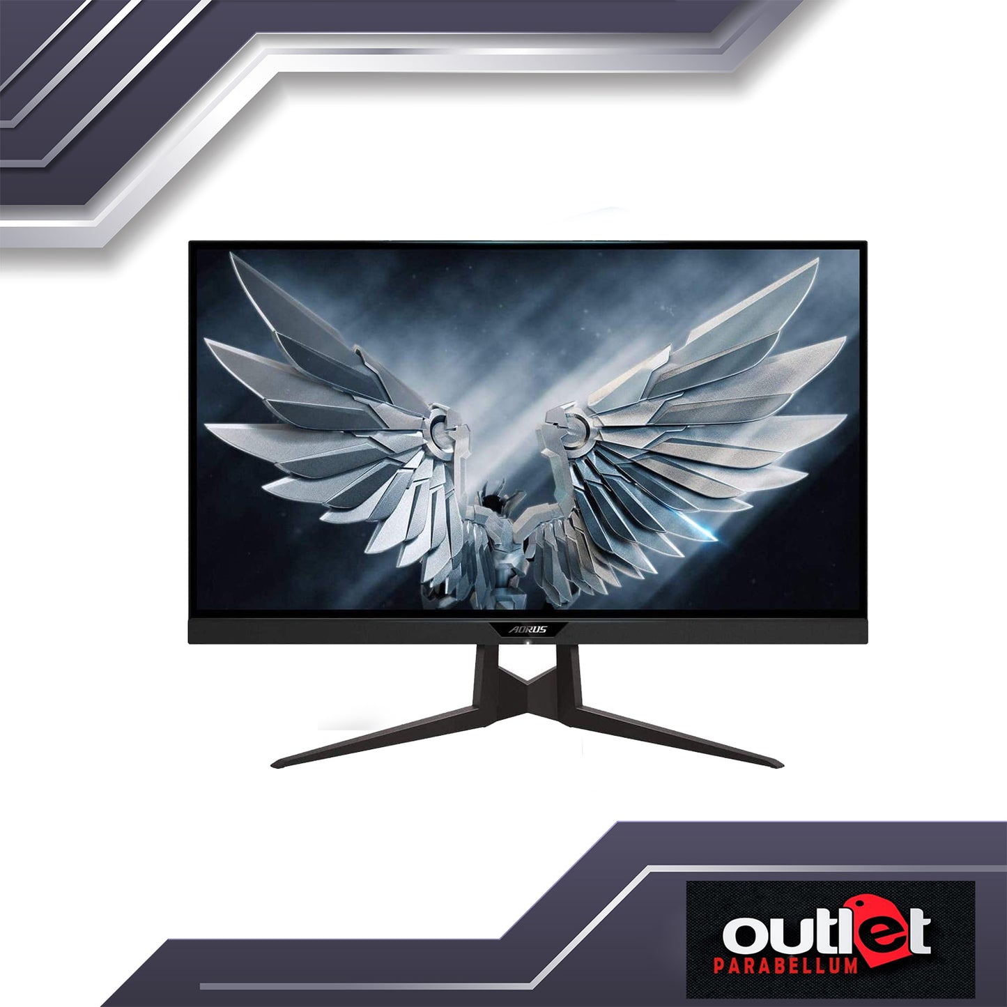 REFURBISHED AORUS FI27Q 27" Panel Backlight/ Type ELED / IPS 95% of DCI-P3 2560 x 1440 (QHD) - Gaming Monitor
