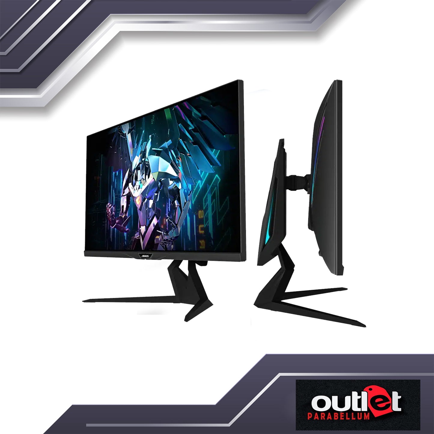 REFURBISHED GP-FI32U-AP AORUS 32" SS-IPS 144HZ 3840X2160(UHD) 95% DCI-P3/125%RGB HDMI 2.1 X2 DP 1.4(DSC) GAMING MONITOR