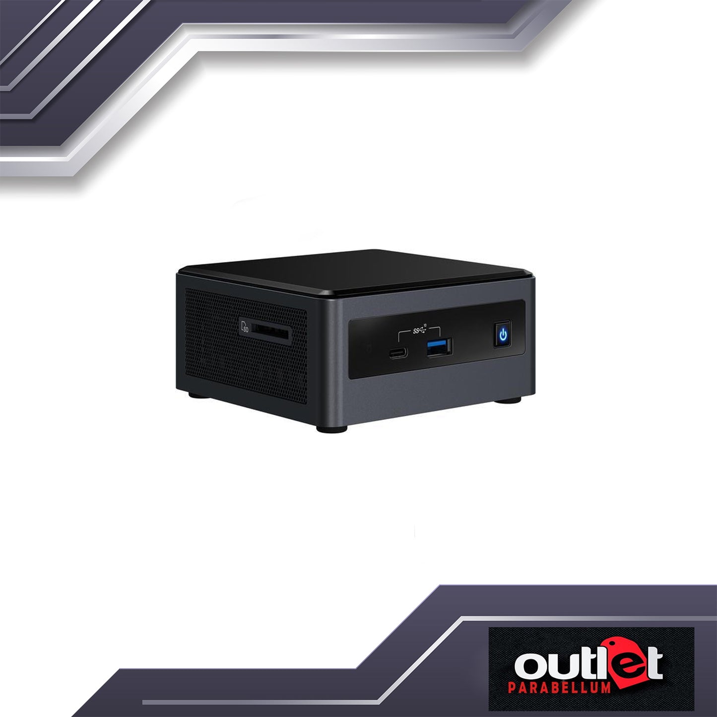 INTEL-RNUC11PAHI30Z00-99AW96 I3-1115G4 with Free INTEL-AC06C05US-979493 POWER CORD