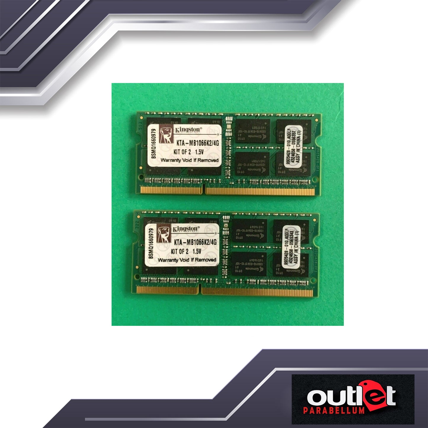 KM-KTA-MB1066K2/4G KINGSTON KTA-MB10066K2/4G 4GB RAM