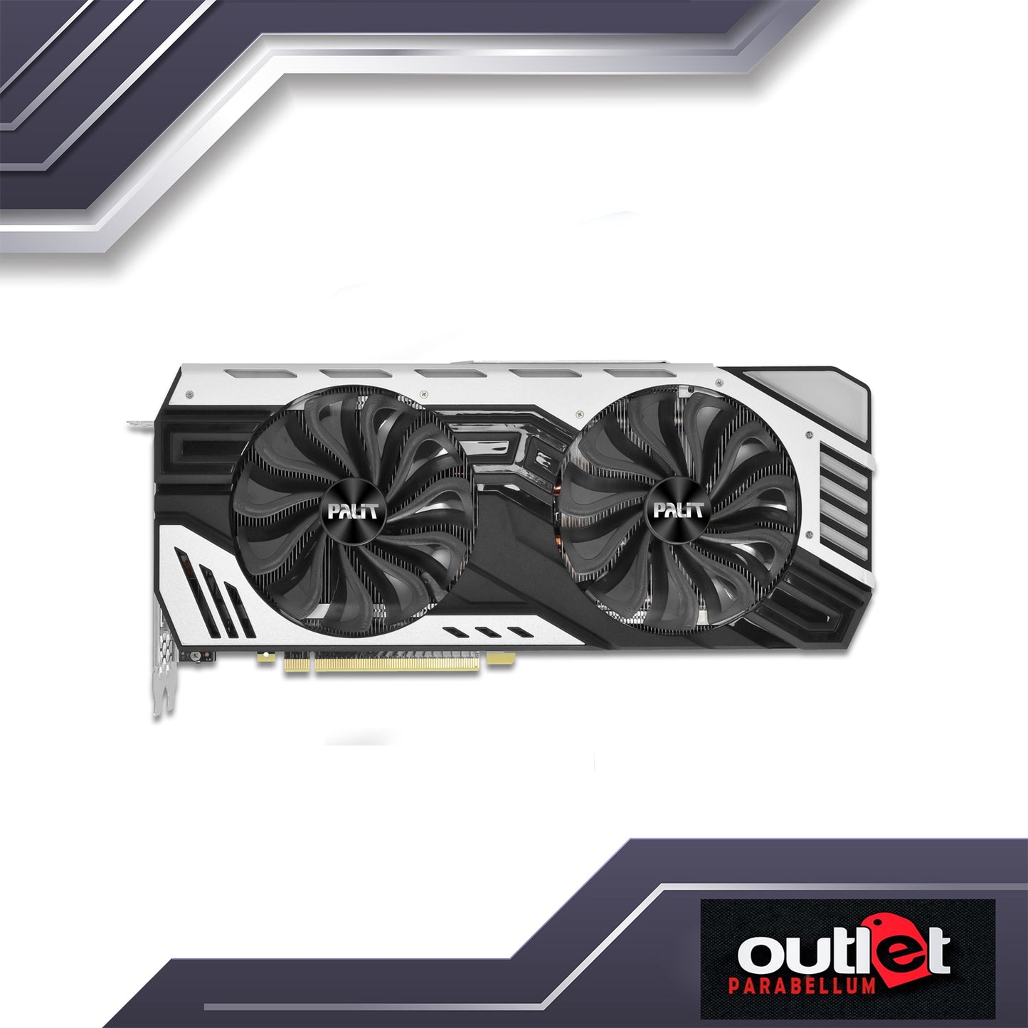 REFURBISHED PALIT NE62070020P2-1061J PALIT RTX2070 JETSTREAM 8GB GDDR6 256BIT 3-DP,HDMI,USB-C