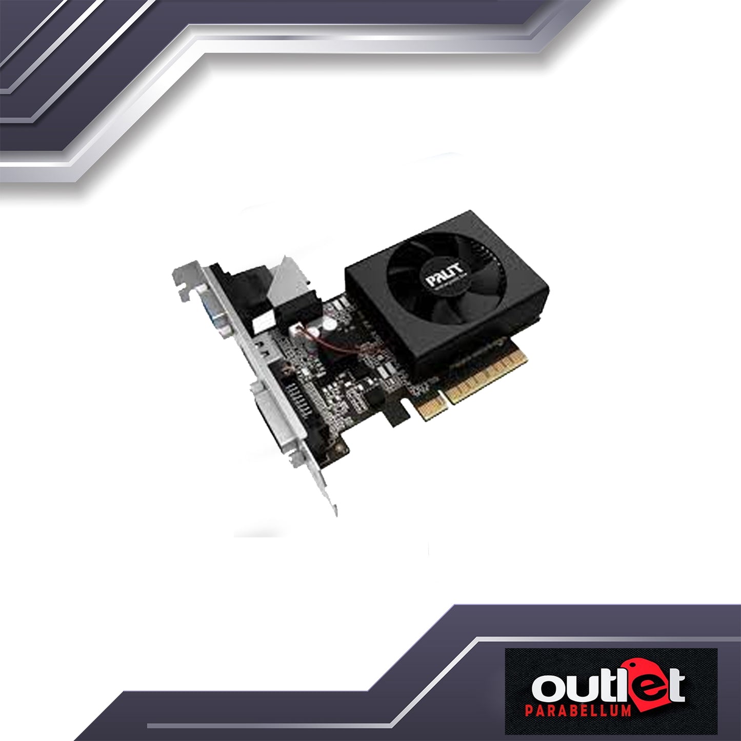 REFURBISHED PALIT NEAT7100HD06-2080F PALIT GT710 1G DDR3 VGA W DSUB+DVI+HDMI