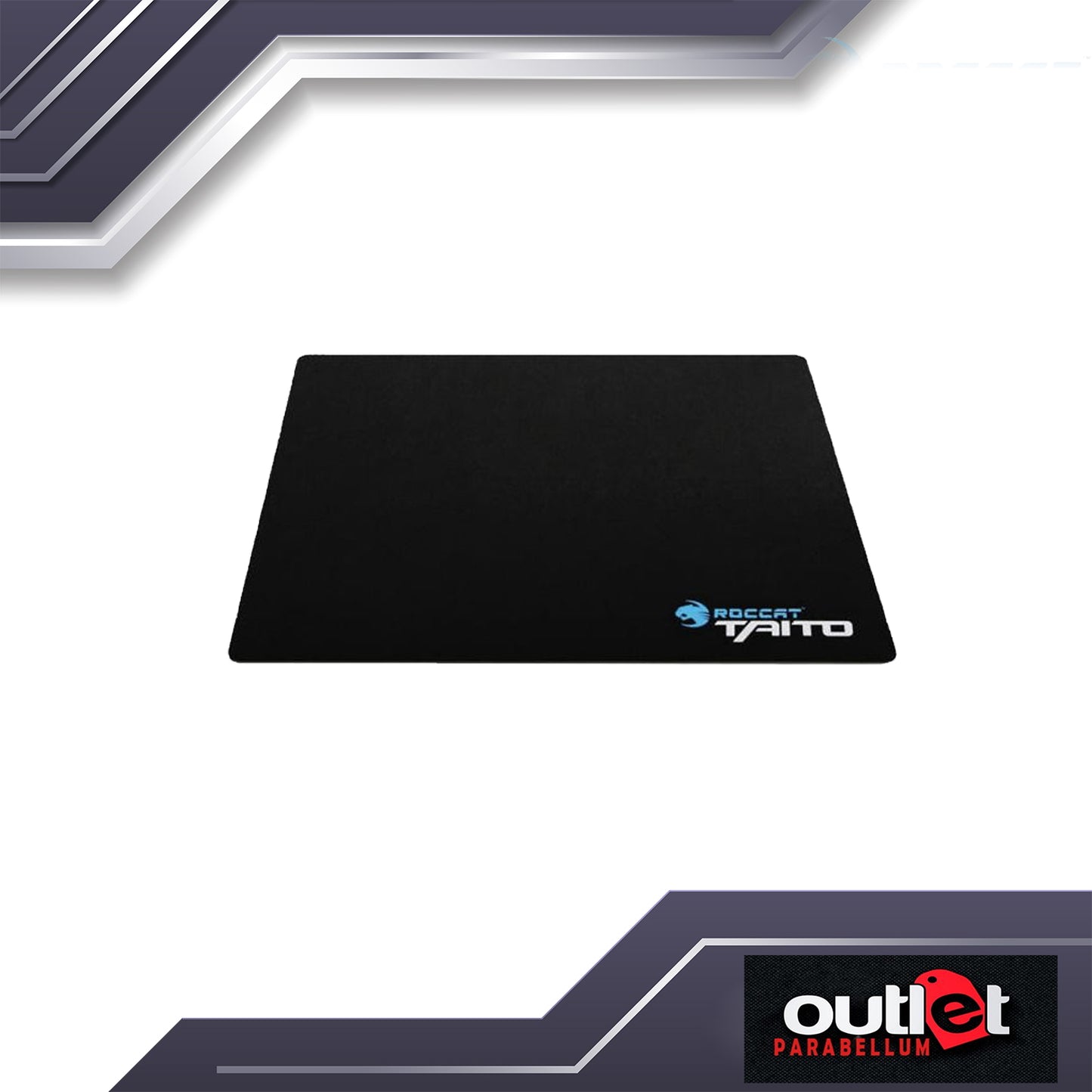 ORIGINAL ROCCAT Taito Enhanced Mid Gaming Mousepad (Shiny Black) - ROC-13-060-AS -999