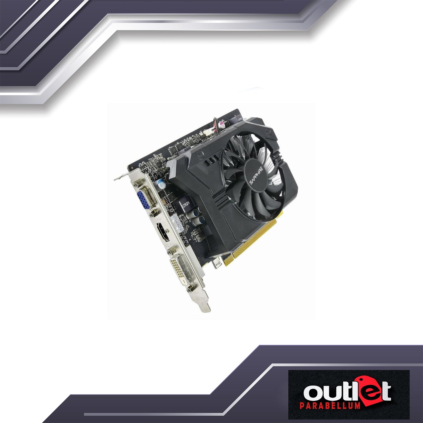 REFURBISHED Sapphire Radeon SPR-11215-20-20G R7 250 1GB GDDR5 SAPPHIRE R7-250 2G GDDR5 PCIE 512SP