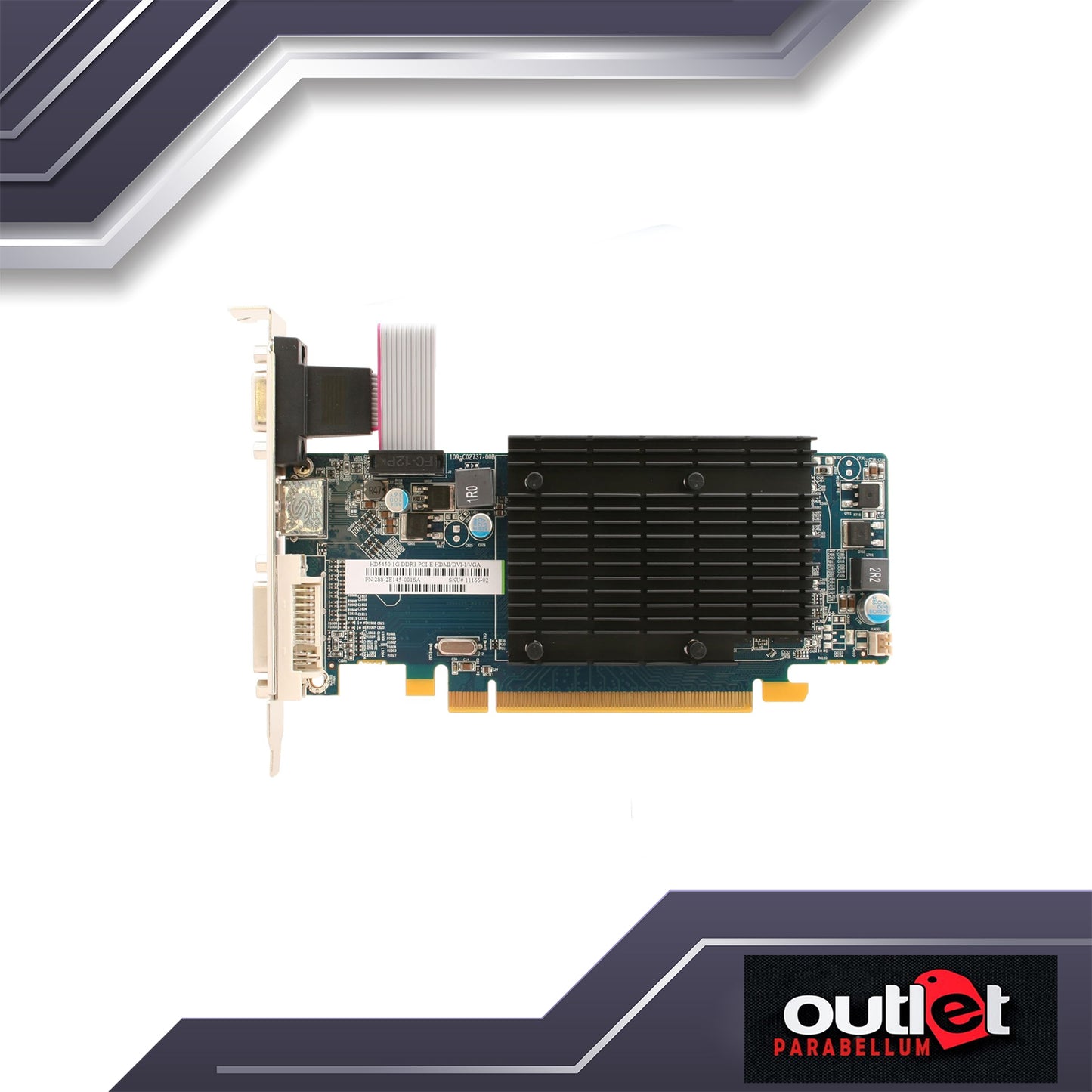 REFURBISHED SAPPHIRE SPR-HD5450-1G6 HD5450 1G DDR2 PCIE HDM/DVI/VGA