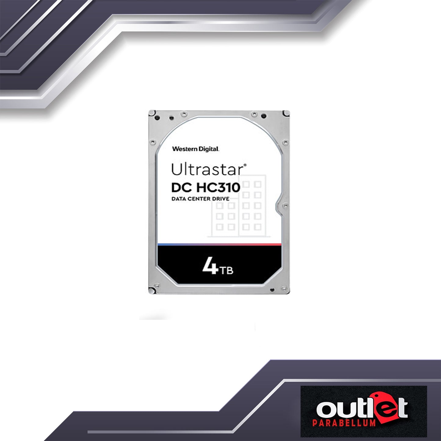 Refurbished Western Digital WD-0B35950 ULTRASTAR DC HC310 3.5" 4TB 256MB CACHE 7200RPM SATA HDD