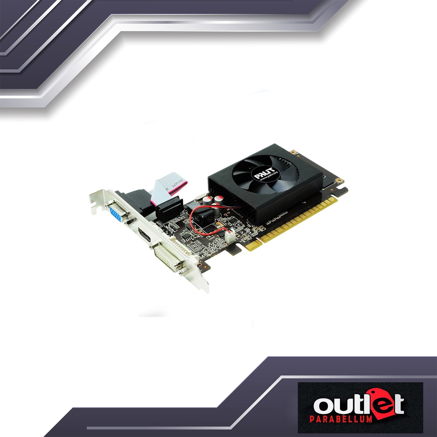 REFURBISHED PALIT NEAT6100HD06-1196F PALIT GT610 1GB DDR3 64B VGA