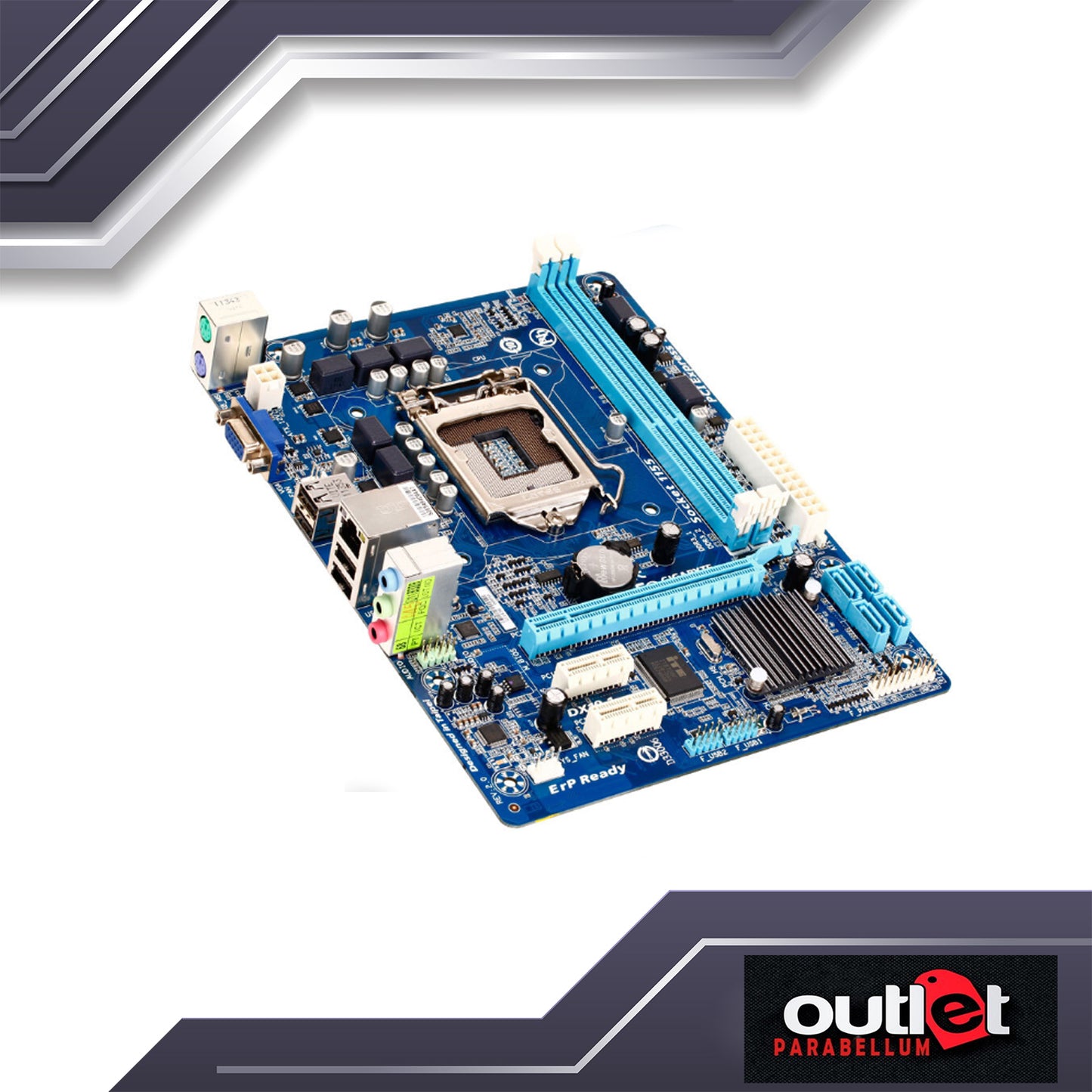 REFURBISHED GIGABYTE GA-H61M-S1 INTEL H61 S1155,AUDIO GIGALAN