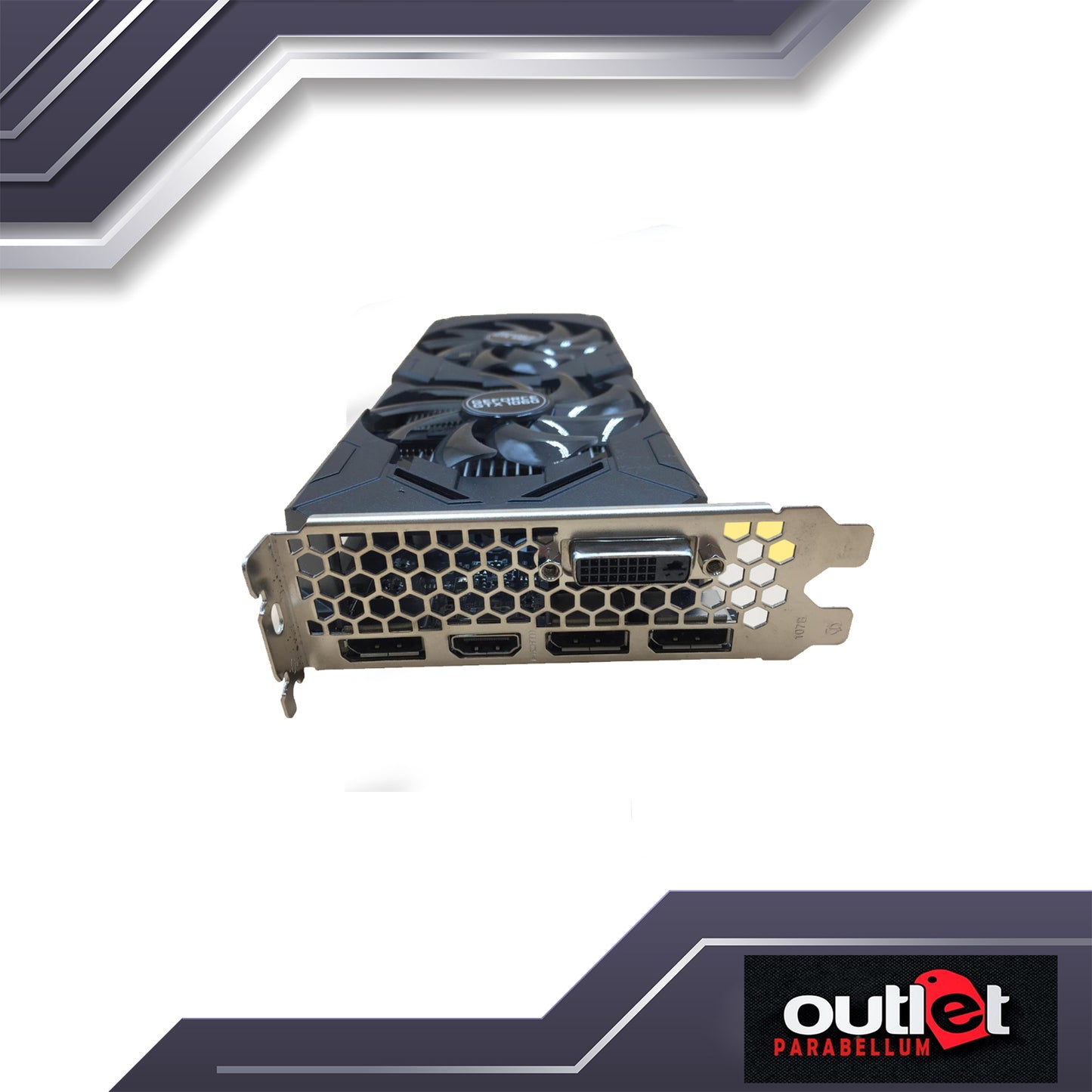 REFURBISHED PALIT GTX1060 DUAL 6144M GDRR5 192BIT DVI 3-DP-HDMI - NE51060015J9-1061D