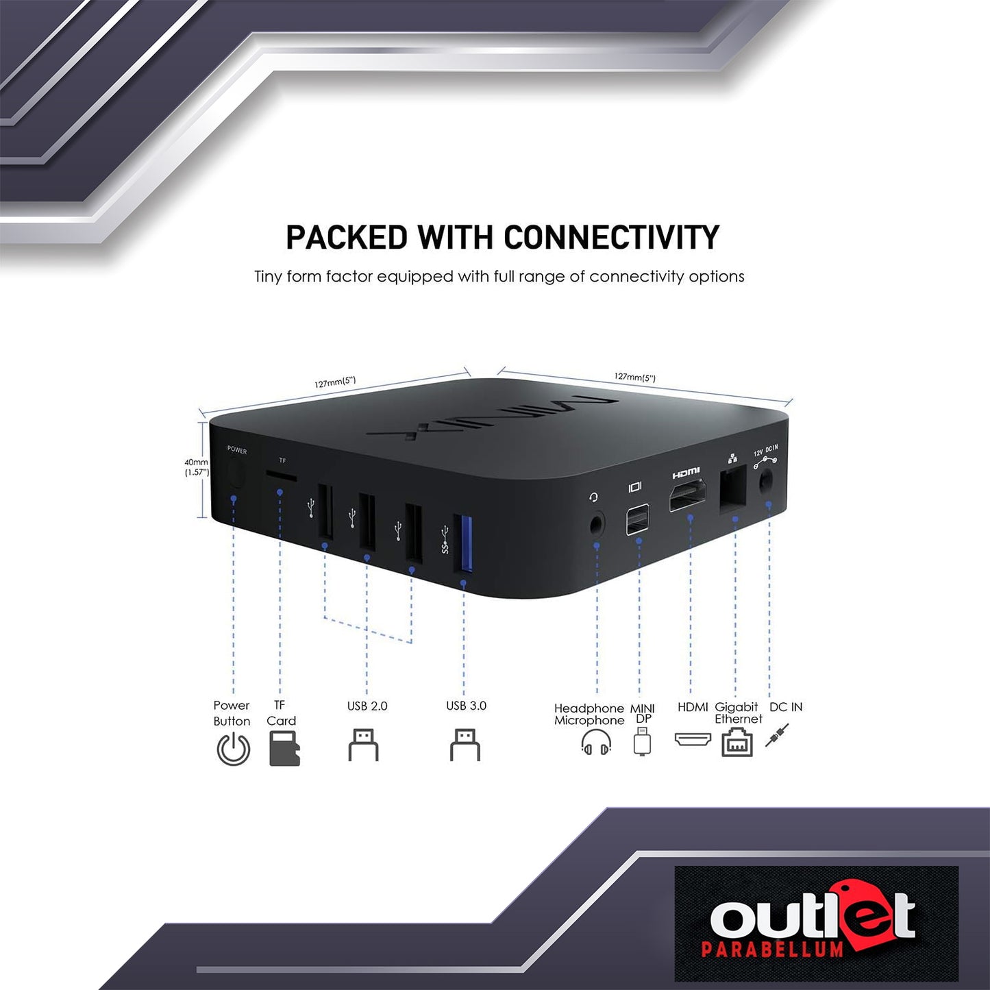 BRAND NEW!!! MINIX NEO Z83-4 MAX WINDOWS 10 PRO FANLESS MINI PC