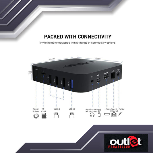 BRAND NEW!!! MINIX NEO Z83-4 MAX WINDOWS 10 PRO FANLESS MINI PC