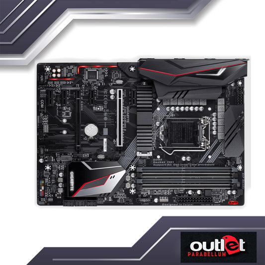 Refubished Gigabyte GA-Z390 GAMING X Intel Z390 Intel Z390 GAMING Motherboard with 10+2 Digital PWM Design, 2-Way CrossFire™ Multi-Graphics - Motherboard - No Warranty