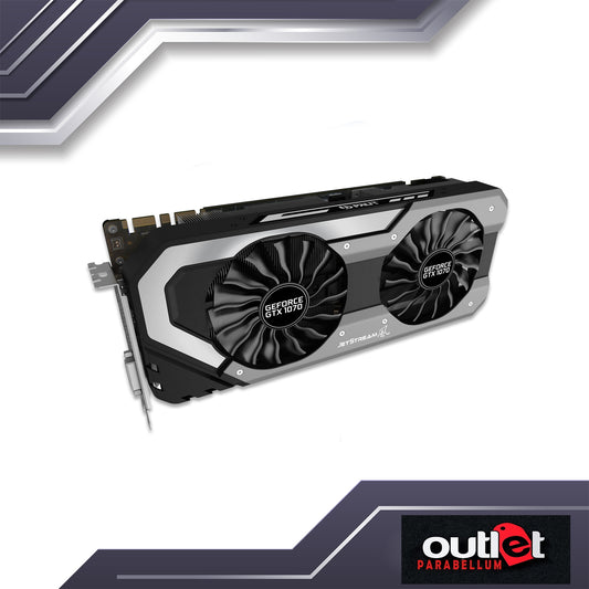 REFURBISHED PALIT NE51070S15P2-1041J PALIT GTX1070 SUPER JETSTREAM 8G GDDR5 256BIT DVI 3-DP HDMI