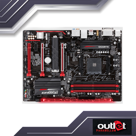 REFURBISHED GA-AX370-GAMING-3 GIGABYTE AMD X370 AM4 DDR4 ATX GAMING MOTHERBOARD
