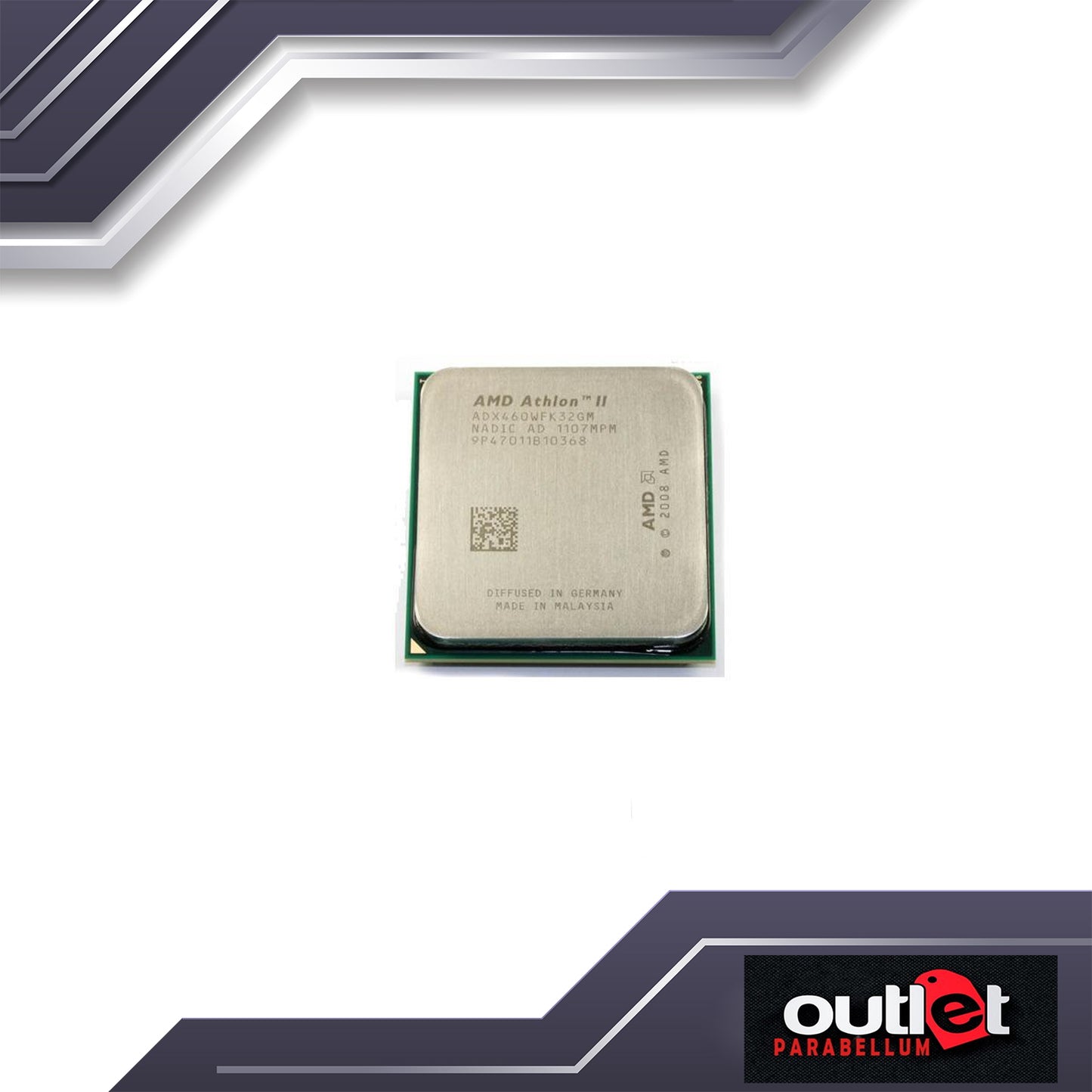 REFUBISHED AMD ADX460WFGM  Athlon II X3 460 / 3.4 GHz processor Series - NO WARRANTY!!