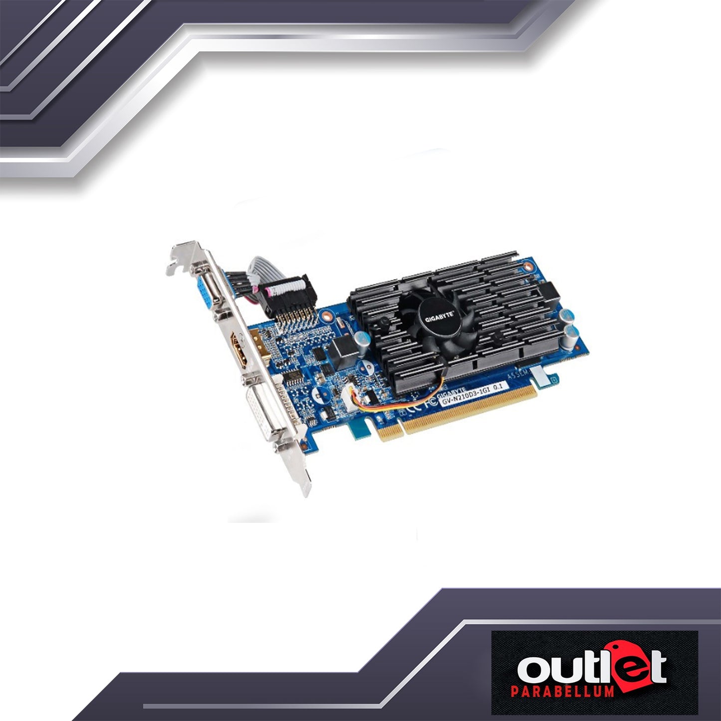 REFURBISHED GIGABYTE GV-N210D3-1GI GIGABYTE GEFORCE 210 GPU
