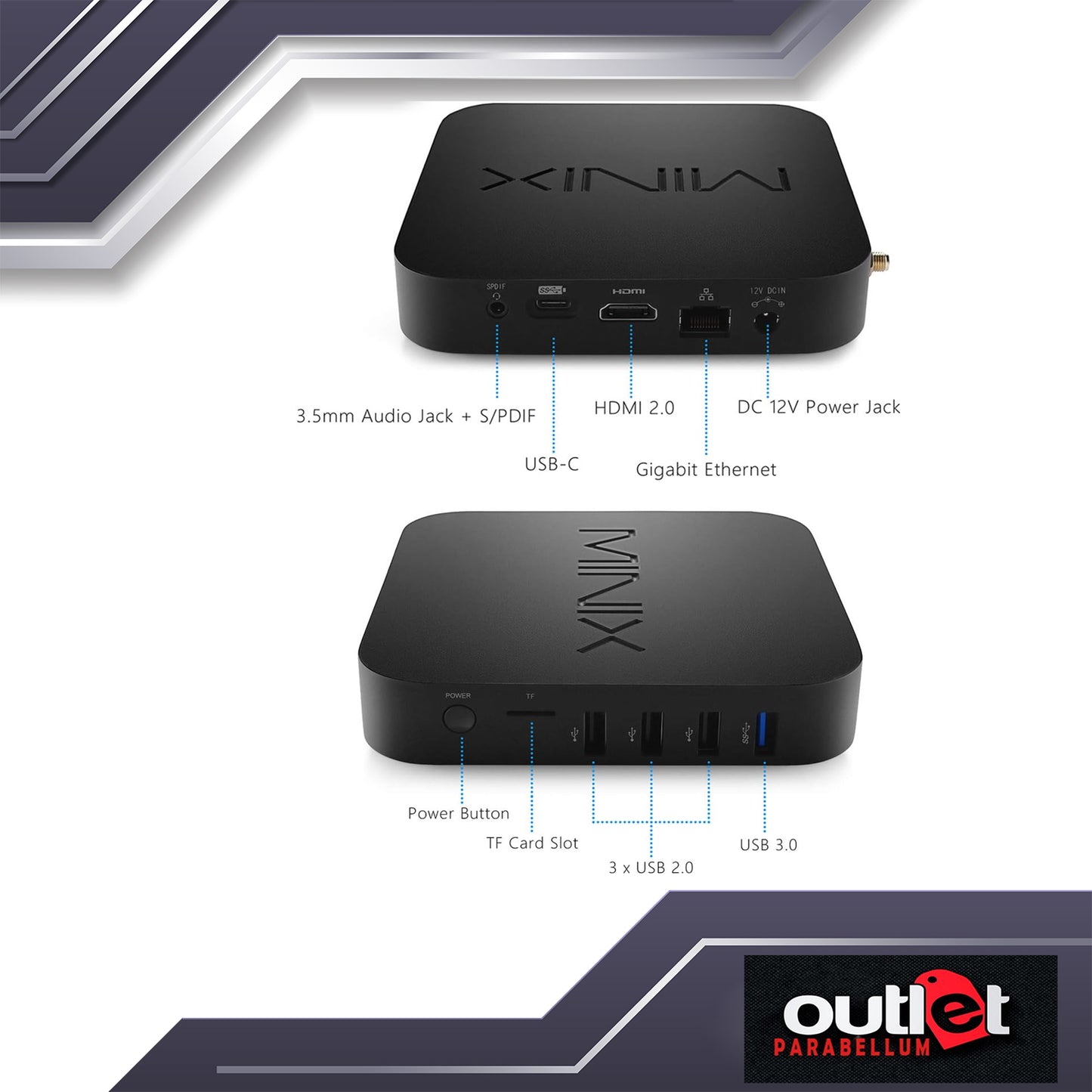 BRAND NEW!!! MINIX NEO X39 4K ULTRA HD INDUSTRIAL ANDROID PLAYER - MINI PC