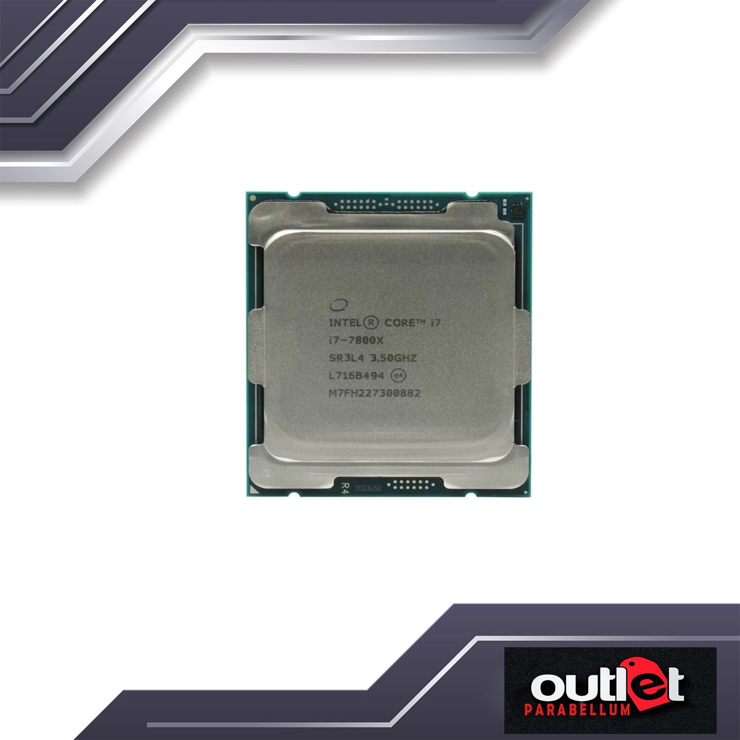 REFURBISHED INTEL-BX80673I77800X INTEL SKYLAKE-X I7-7800X 6 CORE 3.5GHZ LGA2066 CPU