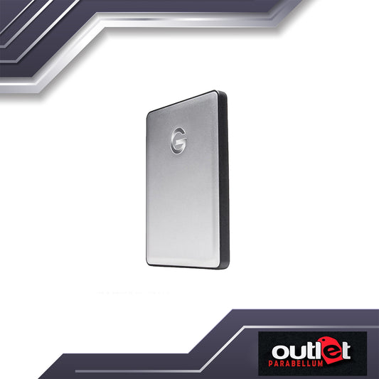 G-Technology GT-GDRU3CWW10001ADBV3 1TB G-DRIVE Mobile USB 3.0 Portable External Hard Drive -Silver