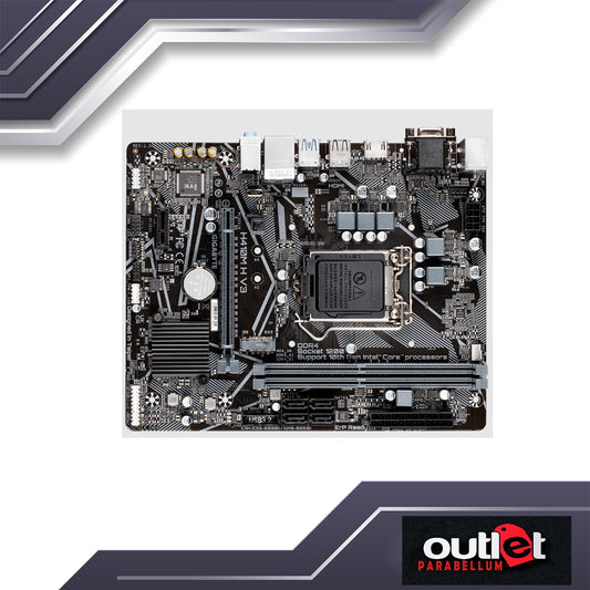 REFURBISHED GIGABYTE GA-H410M-H-V3 INTEL H510 LGA1200 DSUB/HDMI MATX MOTHERBOARD