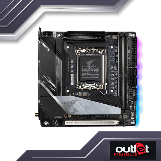 REFURBISHED GA-Z690I-AORUS-ULTRA AORUS INTEL Z690 LGA1700 DDR5 10+1+2DIGITAL VRM(SPS105A)WIFI6 2.5GbE LAN ITX MB Motherboard