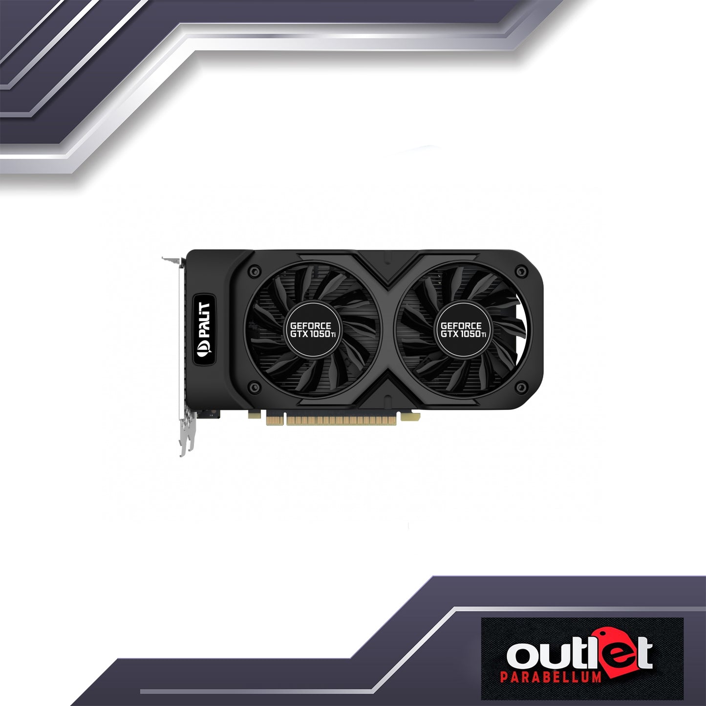 REFURBISHED PALIT NE5105TS18G1-1071D PALIT GTX1050TI DUAL OC 4GB GDDR5 128BIT DVI HDMI DP