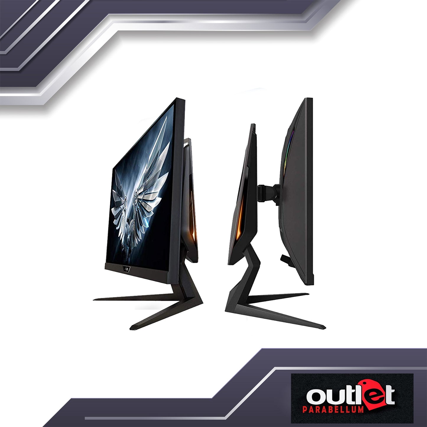 REFURBISHED AORUS FI27Q 27" Panel Backlight/ Type ELED / IPS 95% of DCI-P3 2560 x 1440 (QHD) - Gaming Monitor