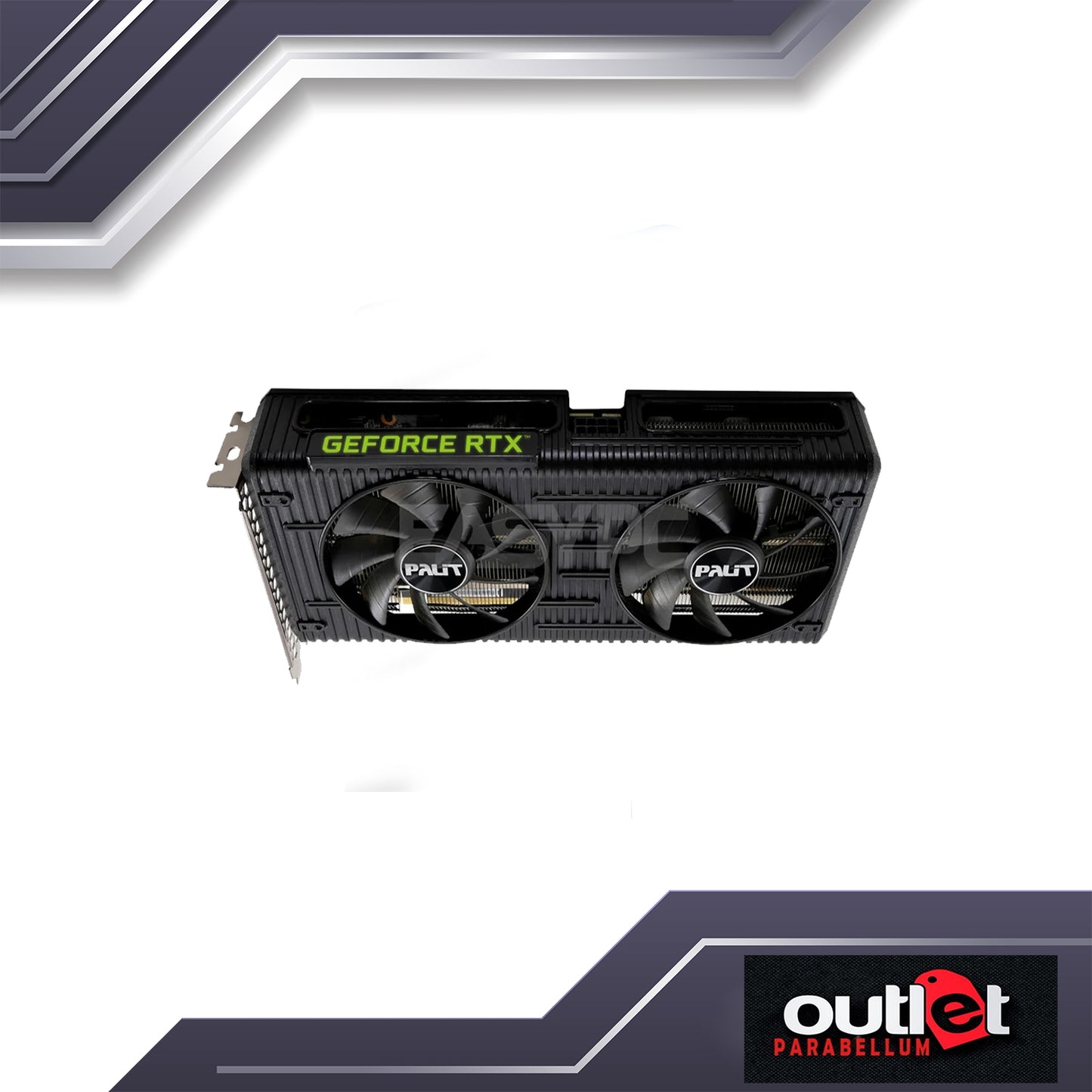 REFURBISHED PALIT NE63050019P1-190AD PALIT RTX3050 DUAL 8GB GDDR6 128BIT 3 x DP HDMI VGA CARD