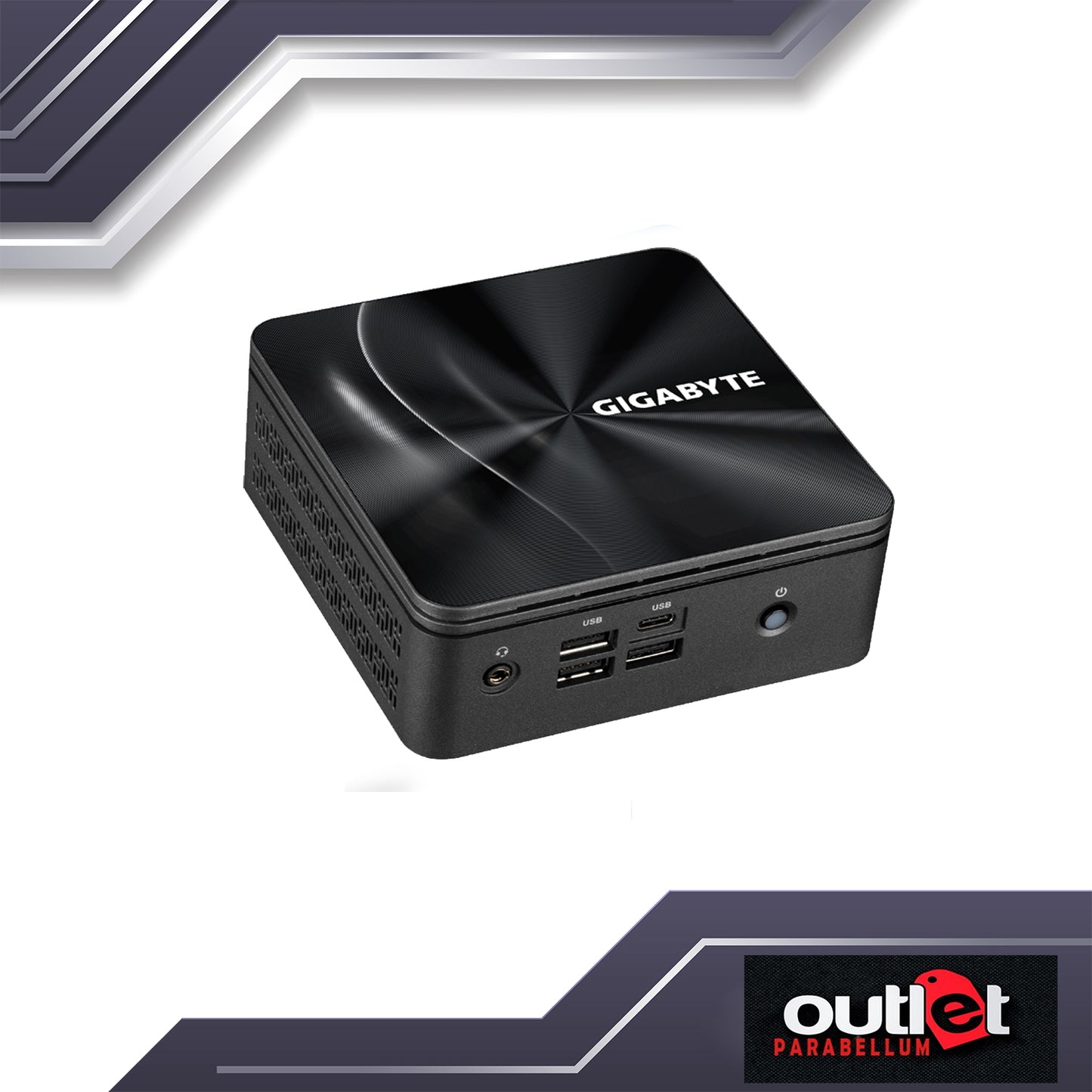 REFURBISHED GB-BRR3H-4300-BWUS GIGABYTE BRIX AMD RYZEN R3-4300U ULTRA COMPACT PC KIT MINI PC -- BAREBONE ONLY