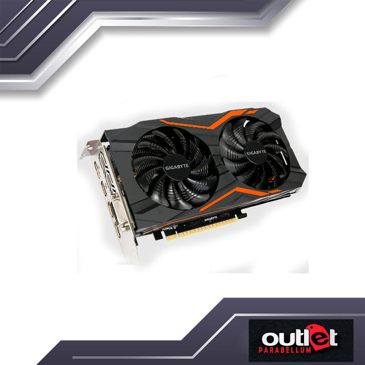 REFURBISHED GIGABYTE GV-N1050G1-GAMING-2GD GIGABYTE GTX1050 G1 GAMING 2GB GDDR5 VGA CARD