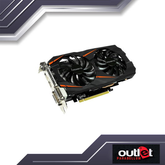 REFURBISHED GIGABYTE GV-N1060WF2OC-6GD GIGABYTE GTX1060 WINDFORCE OC 6GB VGA - NO WARRANTY!!!
