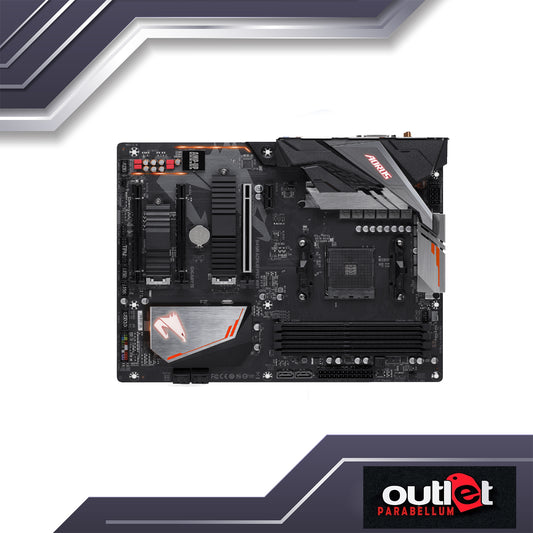REFURBISHED GIGABYTE GA-B450M-DS3H-WIFI AMD B450 Ultra Durable Motherboard with Realtek® GbE LAN with cFosSpeed - Motherboard