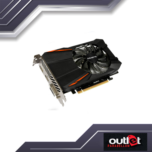 REFURBISHED GIGABYTE GV-N105TD5-4GD GIGABYTE GTX1050TI 4GB GDDR5 VGA