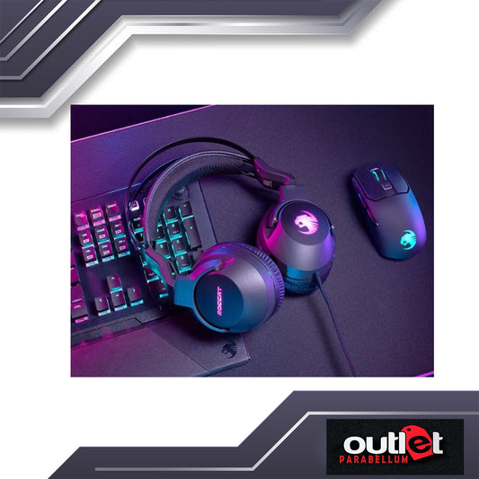 ROCCAT Elo 7.1 Air Wireless Surround Sound RGB Gaming Headset - ROC-14-701-AS