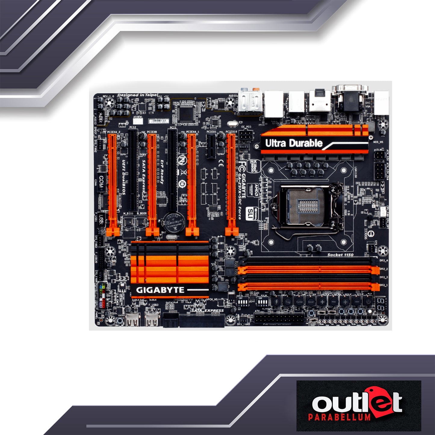 REFURBISHED GA-Z97X-SOC-FORCE GIGABYTE Z97X SOC FORCE MOTHERBOARD