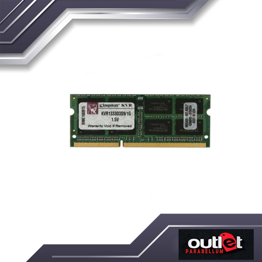 KM-KVR1333D3S9/1G KINGSTON 1G DDR3 1333MHZ SODIMM