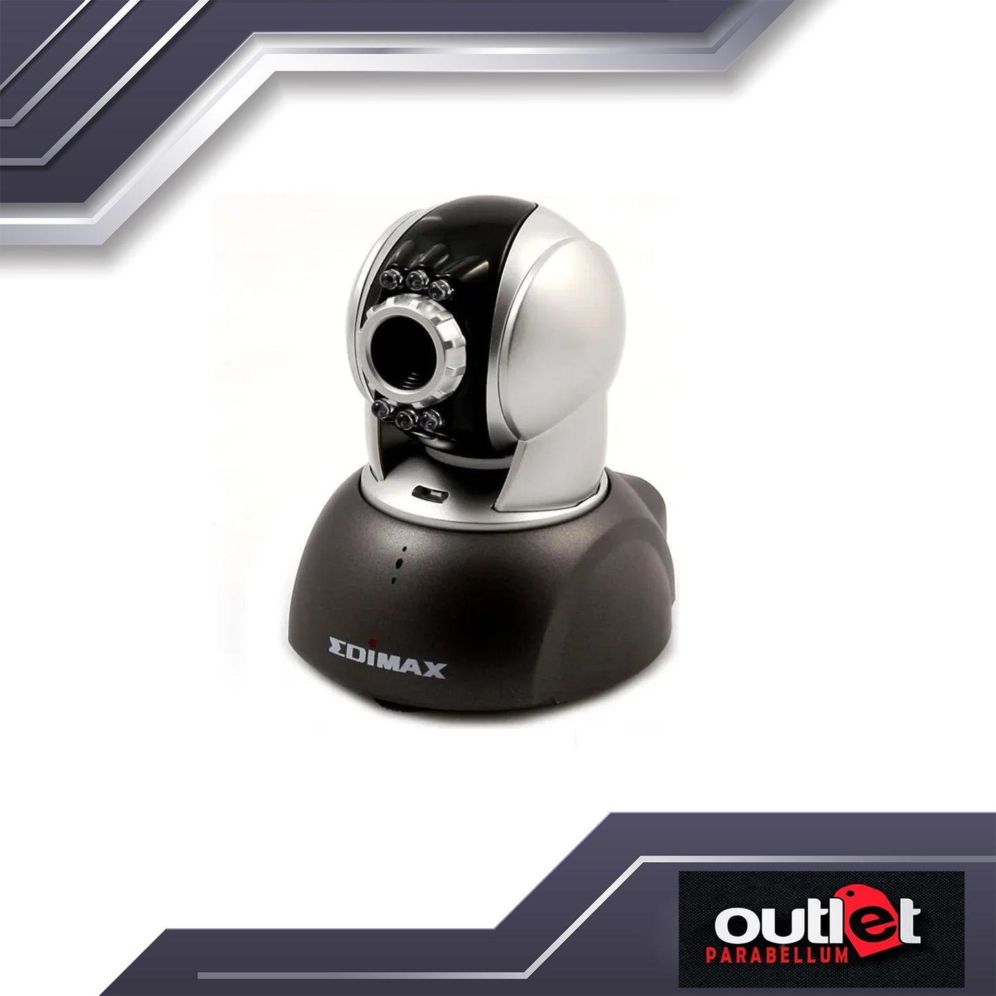 Refurbished Edimax Pan / Tilt IP Camera with Night Vision IC-7000 - No Warranty
