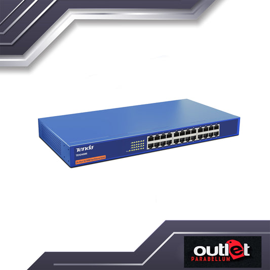 TENDA TE-TEH2400M 10/100Mbps 24-Ports Fast Ethernet Rackmountable Network Switch