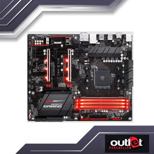 REFURBISHED GA-AX370-GAMING-K3 GIGABYTE AMD X370 AM4 DDR4 ATX GAMING MOTHERBOARD