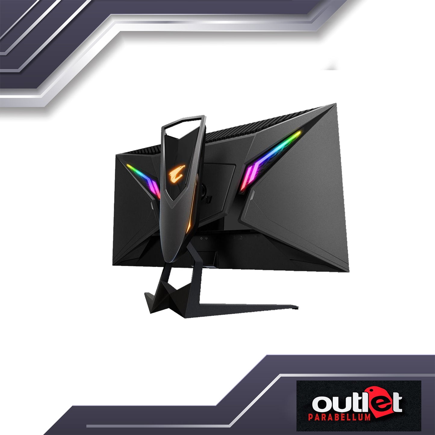 REFURBISHED GP-FI27QP-AP AORUS 27" 165HZ 2560X1440(QHD),HDR IPS, FREESYNC GSYNC,RGB,DCI-P3 10BIT MONITOR