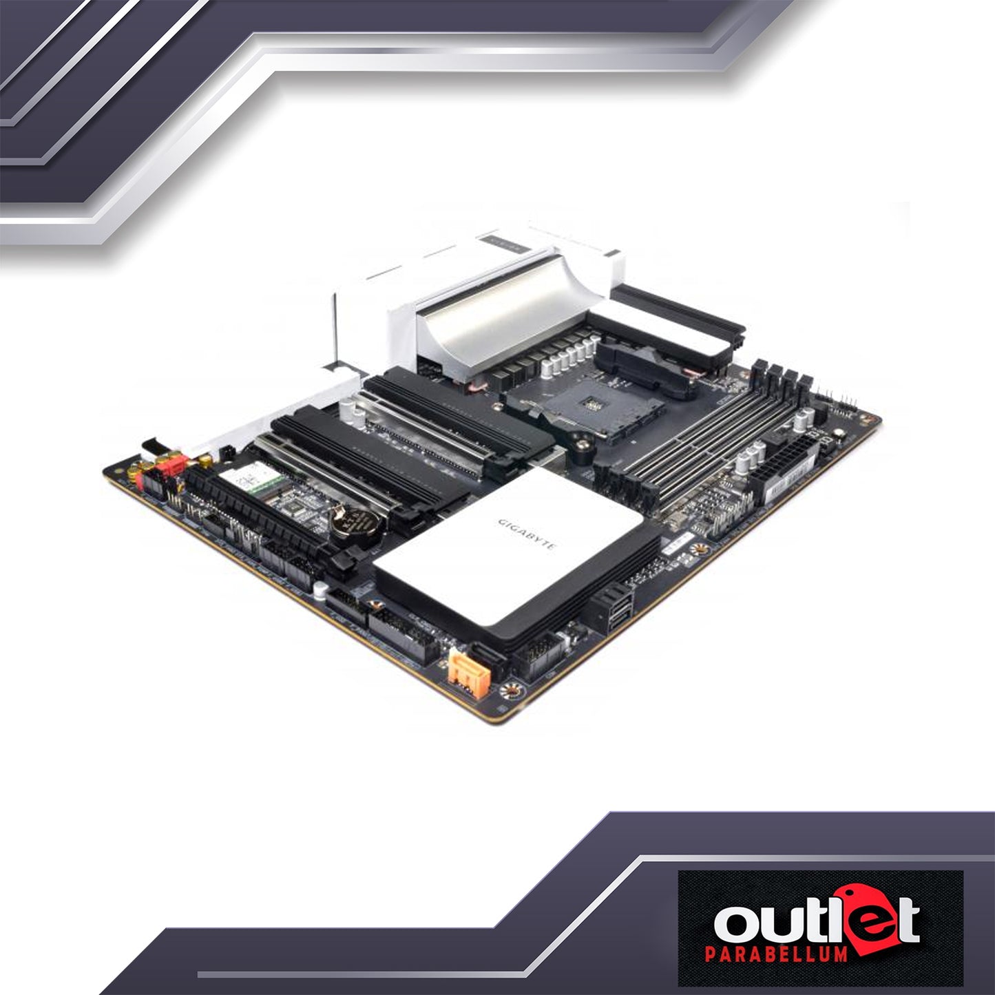 REFURB GA-B550-VISION-D GIGABYTE AMD B550 WIFI 6,DUAL LAN,DDR4 ECC, ATX CREATOR MOTHERBOARD