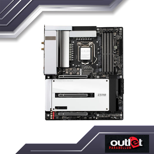 REFURBISHED GA-Z590-VISION-D GIGABYTE INTEL Z590 LGA1200 PCIE4.0, INTEL 2.5GBE LAN Motherboard